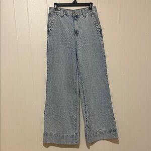 Habitual Light Denim Wide-Leg Jeans